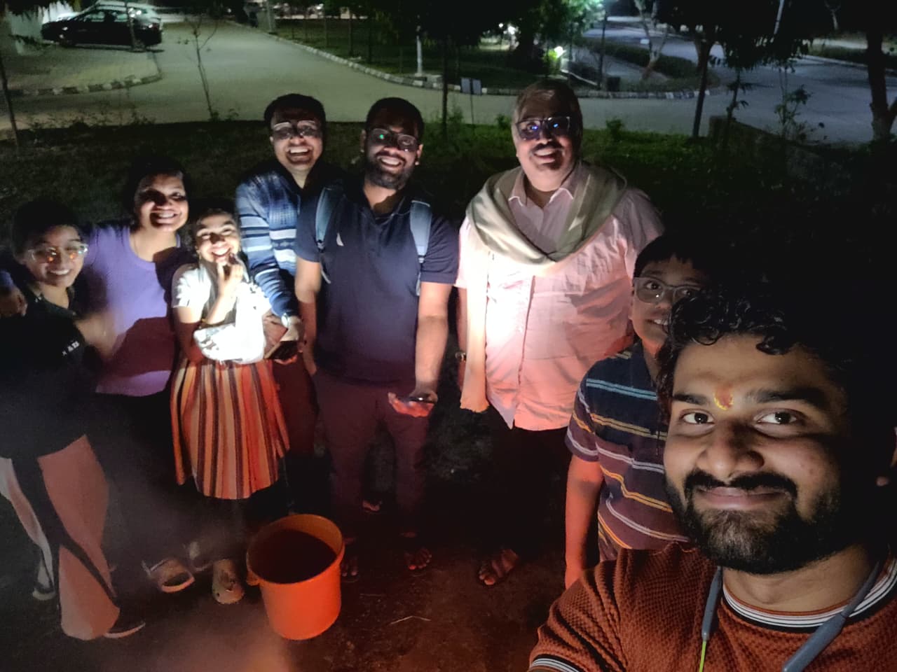 STLab researchers enjoying Pre-Holi Celebration